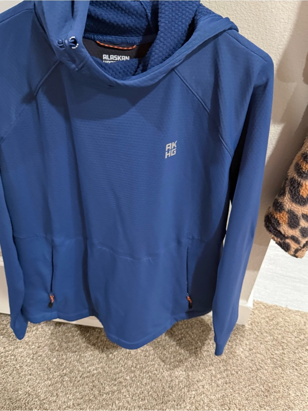 Alaskan Hardgear Blue Hooded Pullover